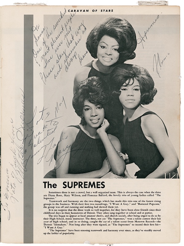 Lot #766 Supremes