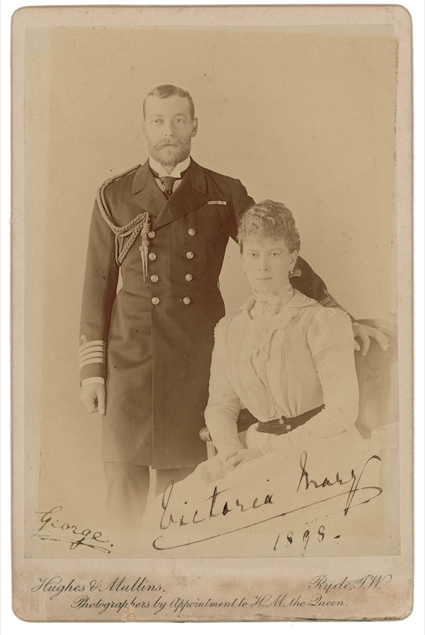 Lot #227 George V and Queen Mary