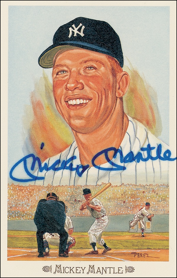 Lot #1305 Mickey Mantle