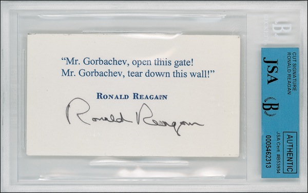 Lot #109 Ronald Reagan - Image 1