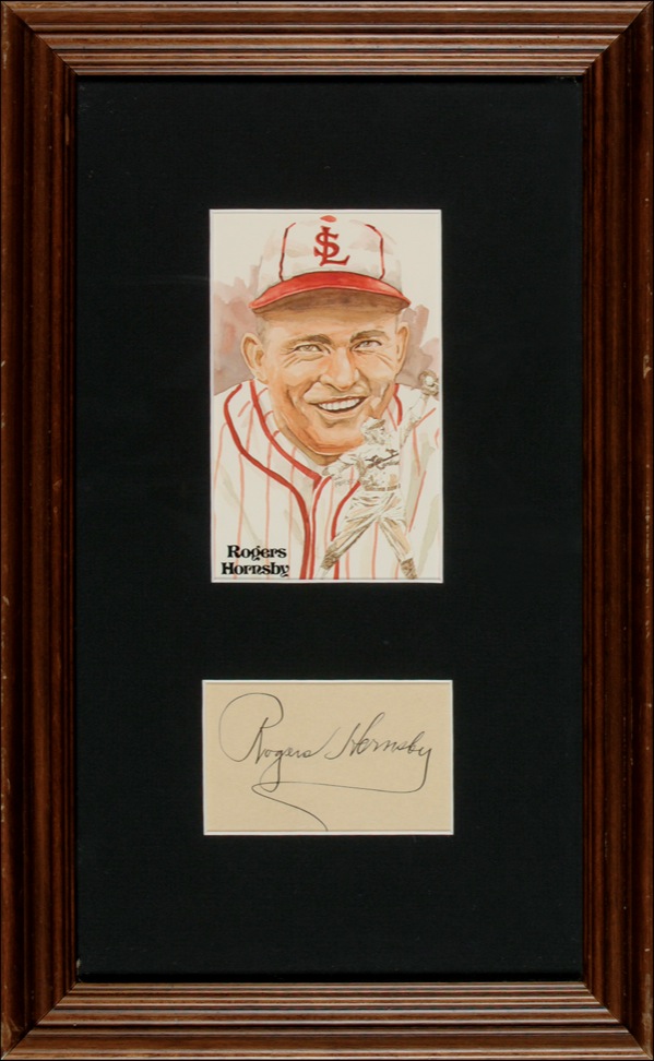 Lot #1160 Rogers Hornsby - Image 1