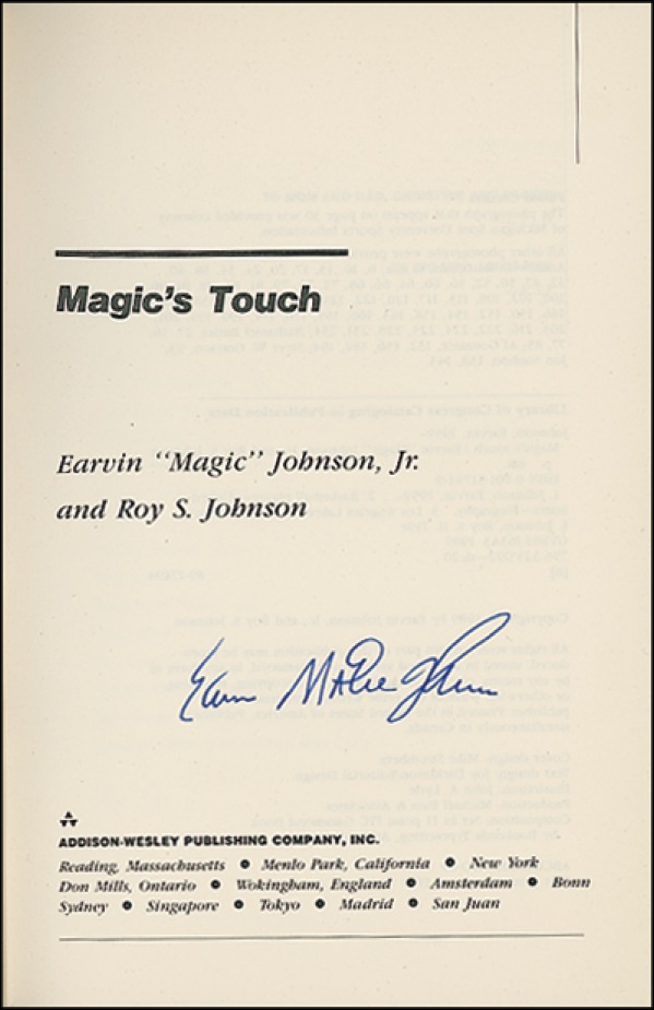 Lot #1188 Magic Johnson - Image 1