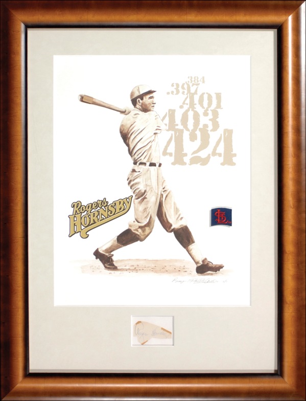 Lot #1390 Rogers Hornsby