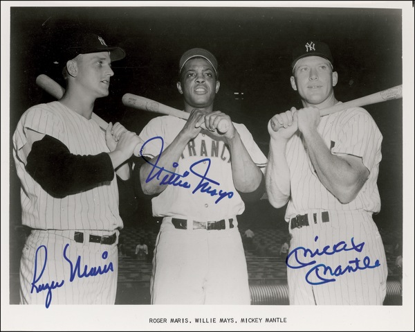 Lot #1228 Mickey Mantle and Roger Maris - Image 1