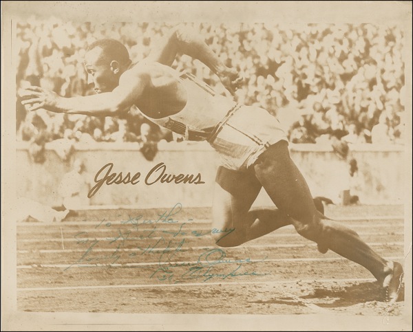 Lot #1299 Jesse Owens - Image 1