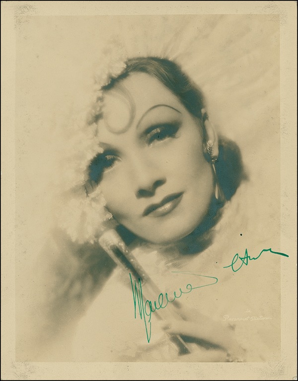 Lot #737 Marlene Dietrich - Image 1