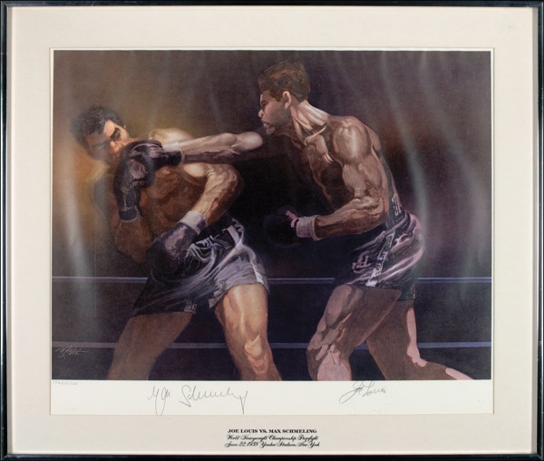 Lot #1222 Joe Louis and Max Schmeling - Image 1