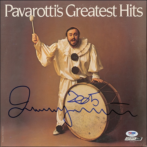 Lot #626 Luciano Pavarotti - Image 1