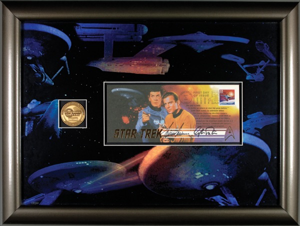 Lot #884 Star Trek: Shatner and Nimoy - Image 1
