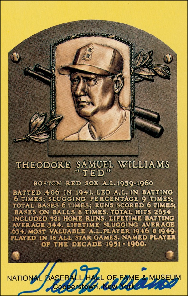 Lot #1562 Ted Williams - Image 1