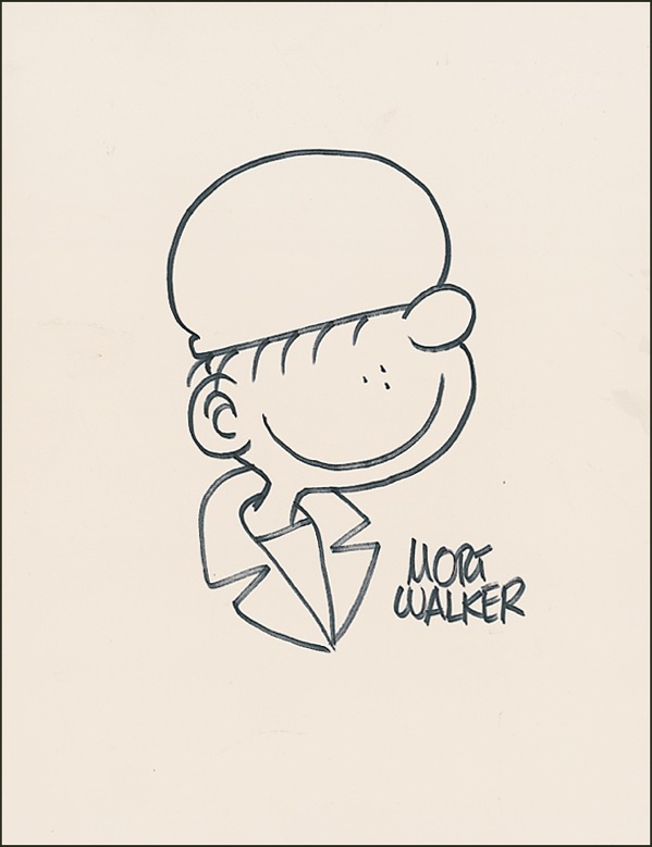 Lot #487 Mort Walker - Image 1
