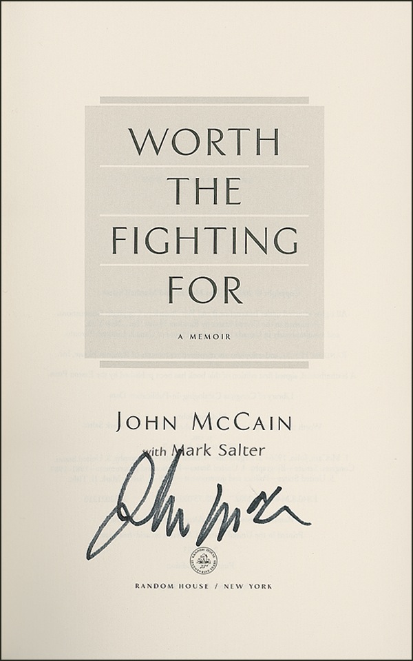 Lot #215 John McCain