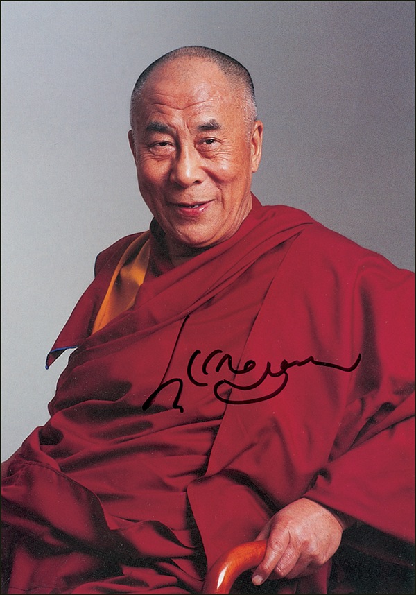 Lot #157 Dalai Lama