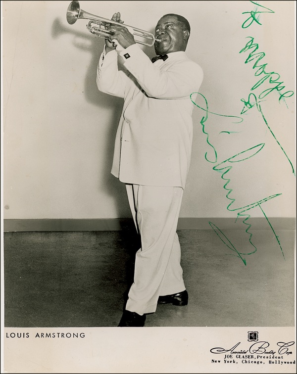 Lot #495 Louis Armstrong - Image 1