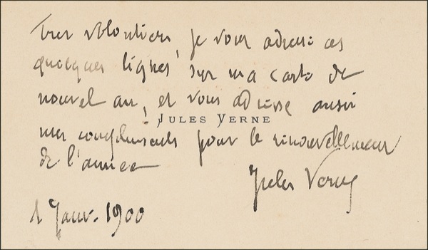 Lot #429 Jules Verne