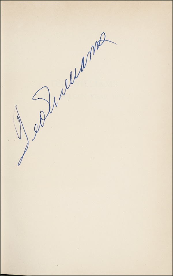 Lot #1446 Ted Williams - Image 1