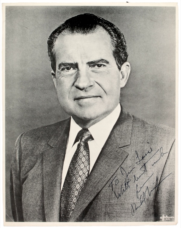 Lot #78 Richard Nixon - Image 1