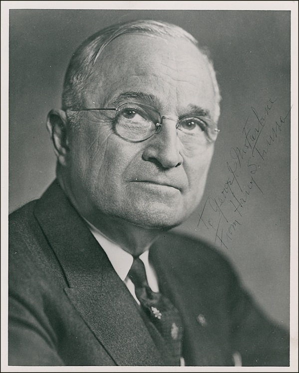Lot #109 Harry S. Truman