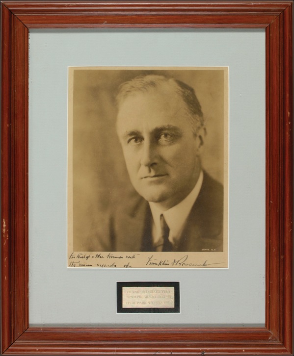 Lot #100 Franklin D. Roosevelt - Image 1
