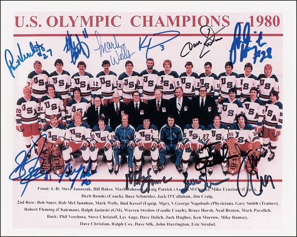 Lot #1459 Miracle On Ice - Image 1