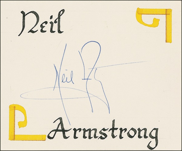 Lot #312 Neil Armstrong