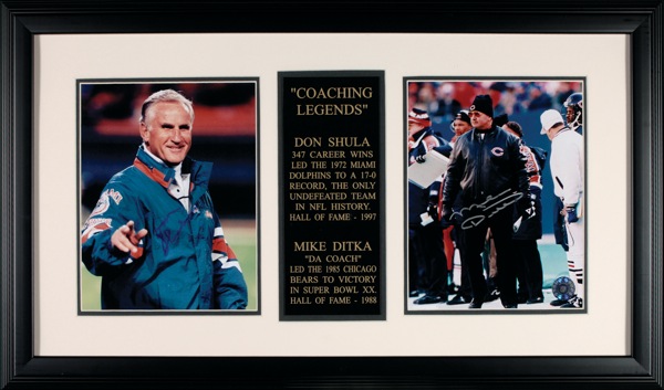 Lot #1530 Don Shula and Mike Ditka
