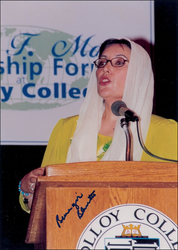 Lot #132 Benazir Bhutto