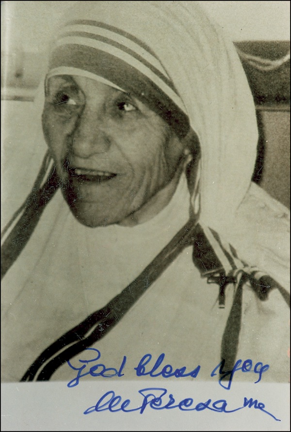 Lot #222 Mother Teresa