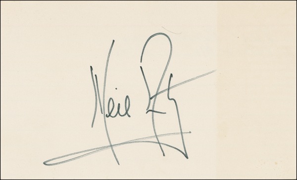 Lot #353 Neil Armstrong - Image 1
