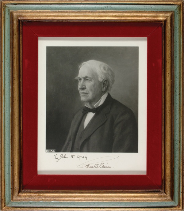 Lot #166 Thomas Edison - Image 1