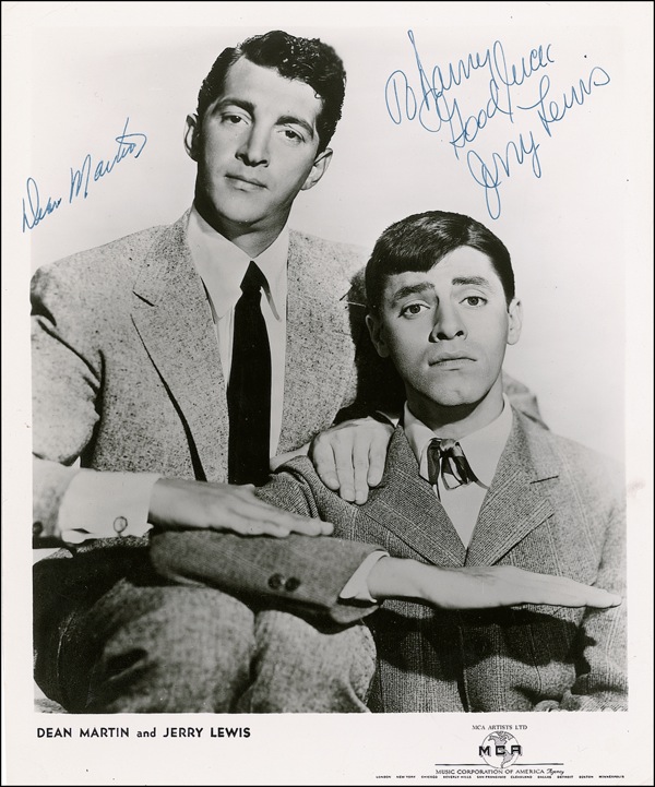 Lot #918 Dean Martin and Jerry Lewis
