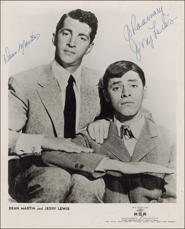 Lot #1121 Dean Martin and Jerry Lewis - Image 1