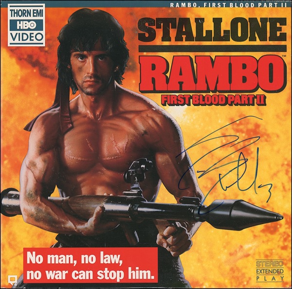 Lot #1022 Sylvester Stallone - Image 1