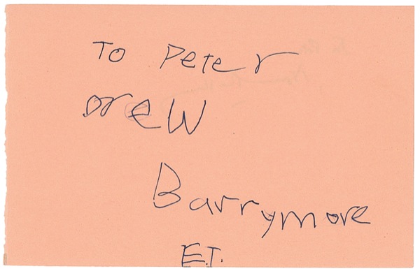 Lot #703 Drew Barrymore - Image 1