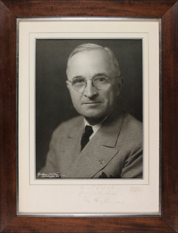 Lot #126 Harry S. Truman - Image 1