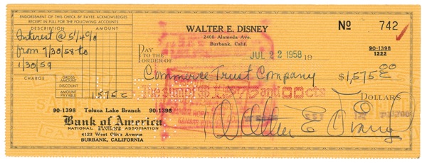 Lot #522 Walt Disney