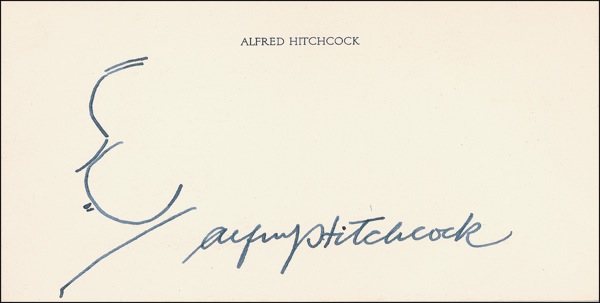 Lot #853 Alfred Hitchcock