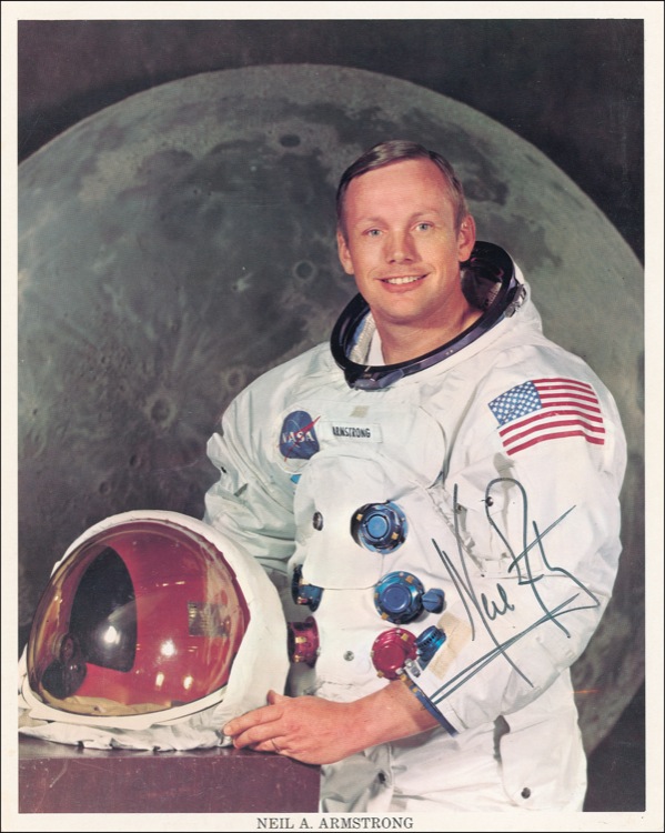 Lot #354 Neil Armstrong
