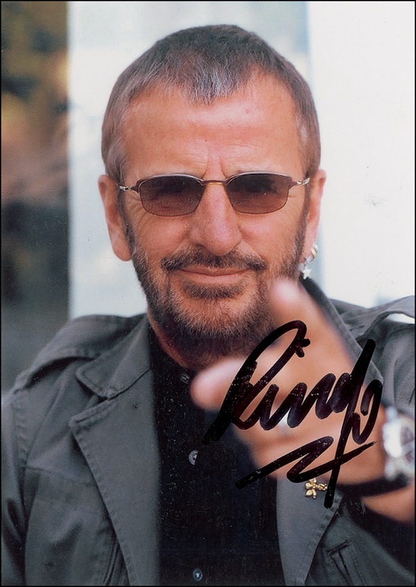 Lot #580 Beatles: Starr, Ringo - Image 1