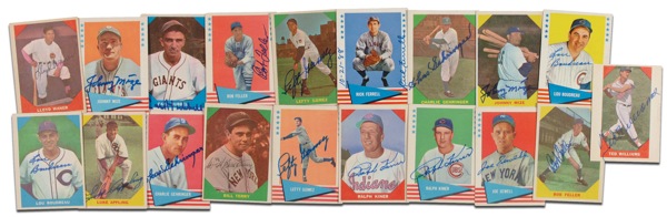 Lot #1137 Baseball Hall of Famers