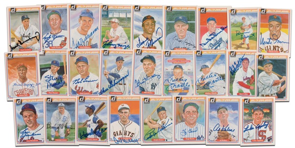 Lot #1279 Baseball Hall of Famers