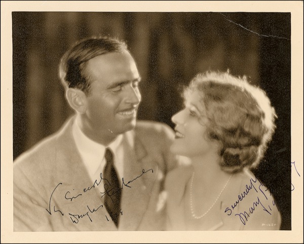 Lot #797 Douglas Fairbanks Sr and Mary Pickford - Image 1