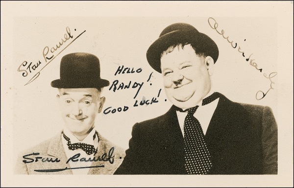 Lot #888 Laurel and Hardy