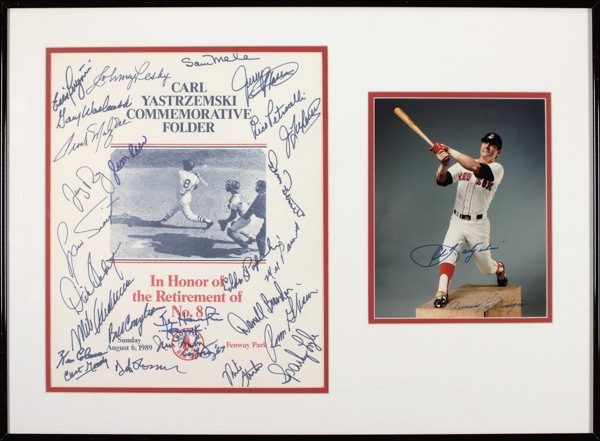 Lot #1481 Carl Yastrzemski and the Boston Red Sox
