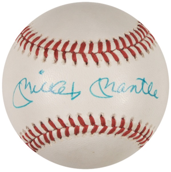 Lot #1310 Mickey Mantle