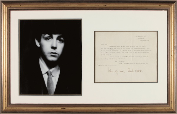 Lot #577 Beatles: McCartney, Paul