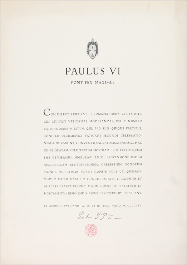 Lot #231 Paul VI