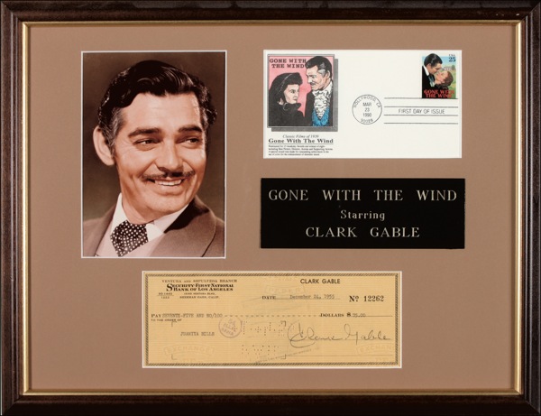 Lot #830 Gone With the Wind: Gable, Clark - Image 1