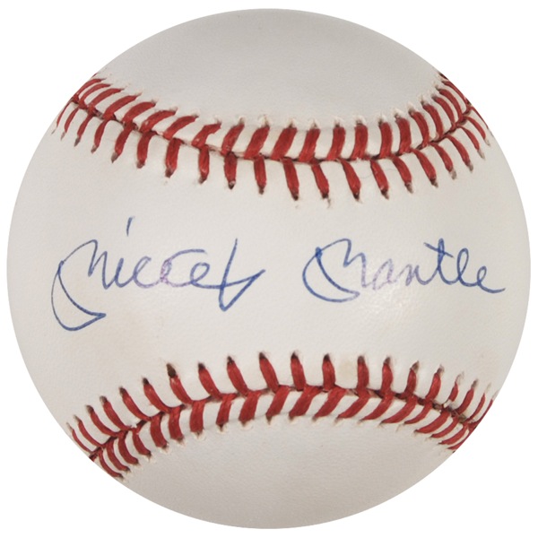 Lot #1432 Mickey Mantle
