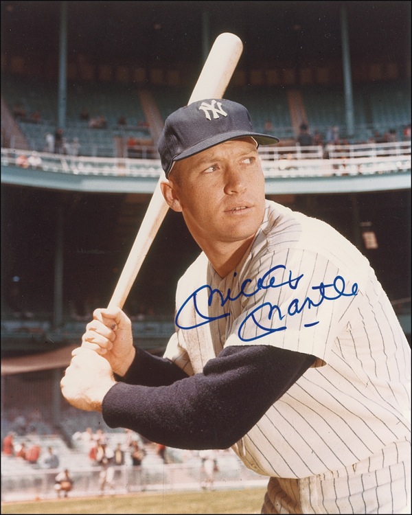 Lot #1313 Mickey Mantle